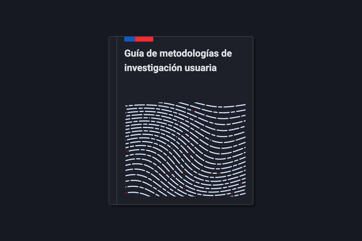 Portada de «Guía de metodologías de investigación usuaria»