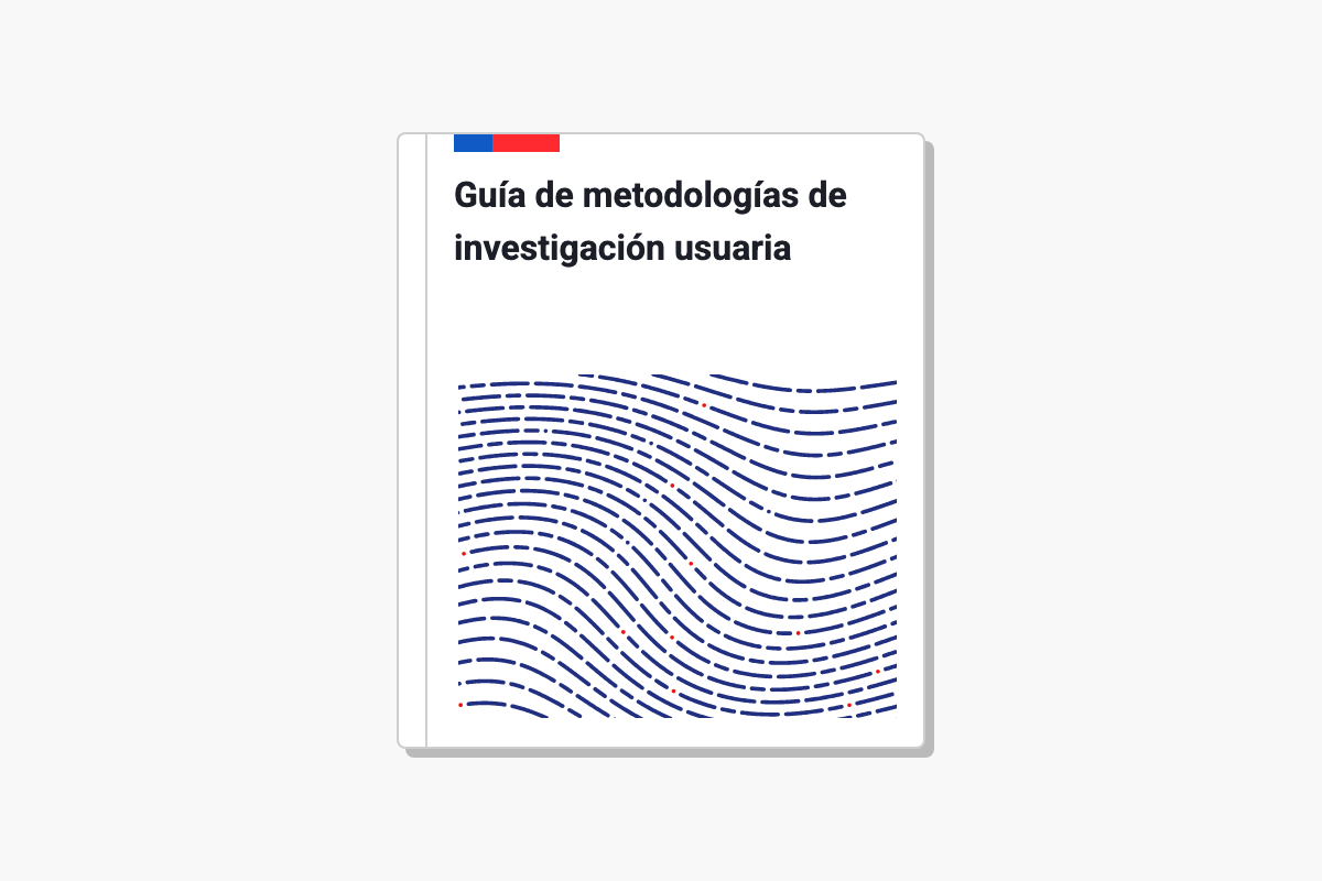 Portada de «Guía de metodologías de investigación usuaria»