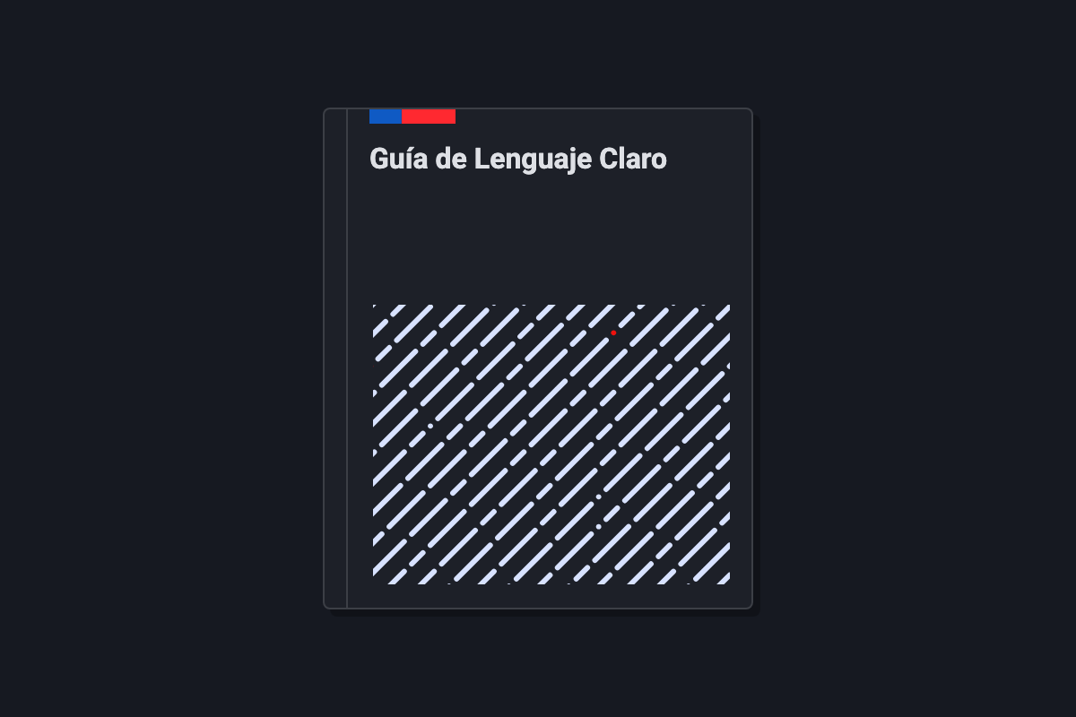 Portada de «Guía de Lenguaje claro»