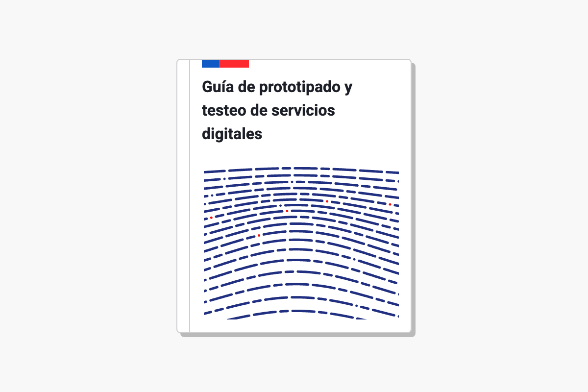 Portada de «Guía de Metodología para el prototipado y testeo de servicios digitales»